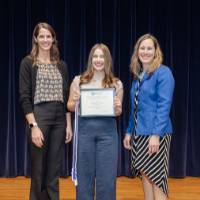 Erica and Jennifer with Claire